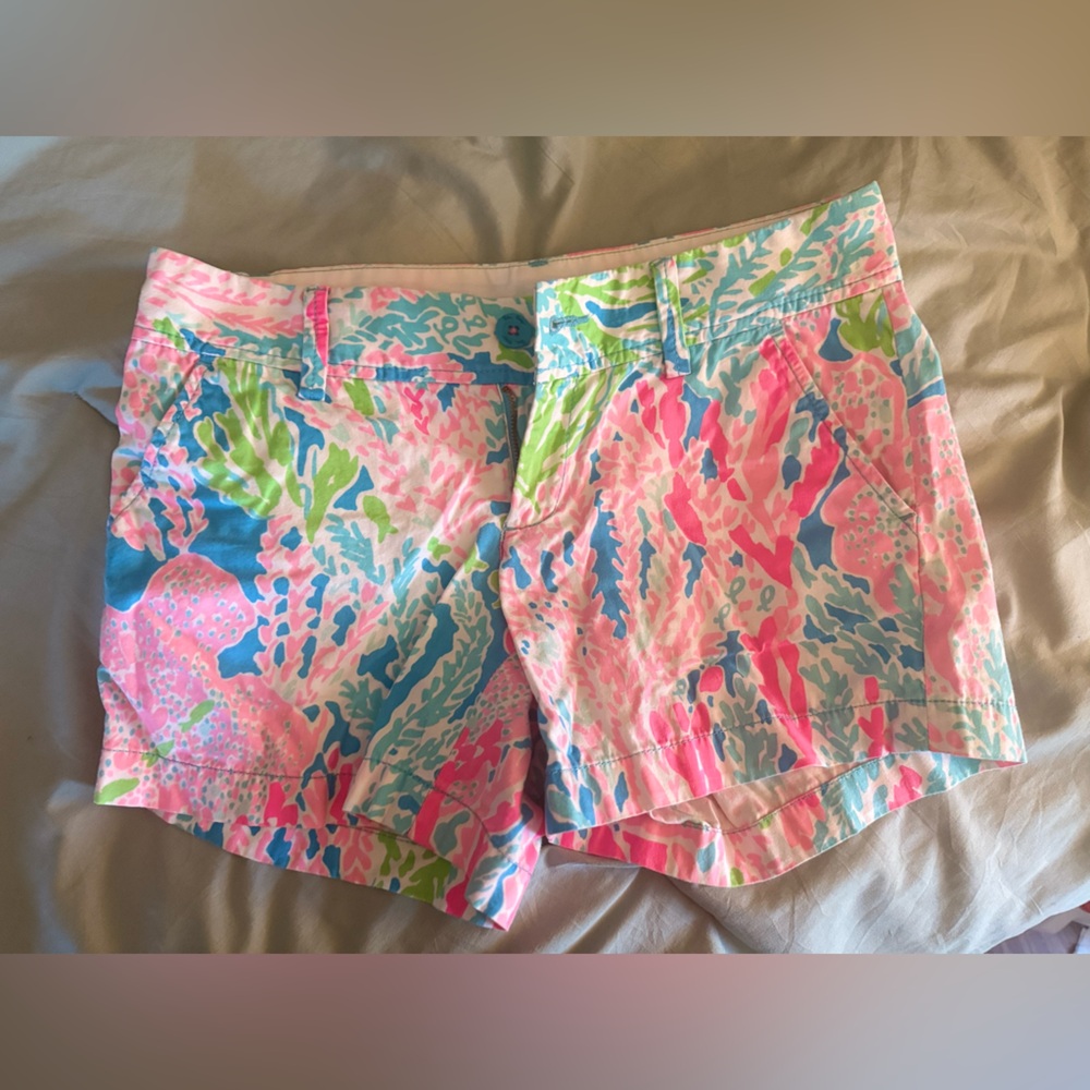 Lilly Pulitzer Callahan Shorts Let’s Cha Cha